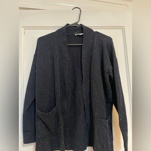 Loft blue cardigan size small